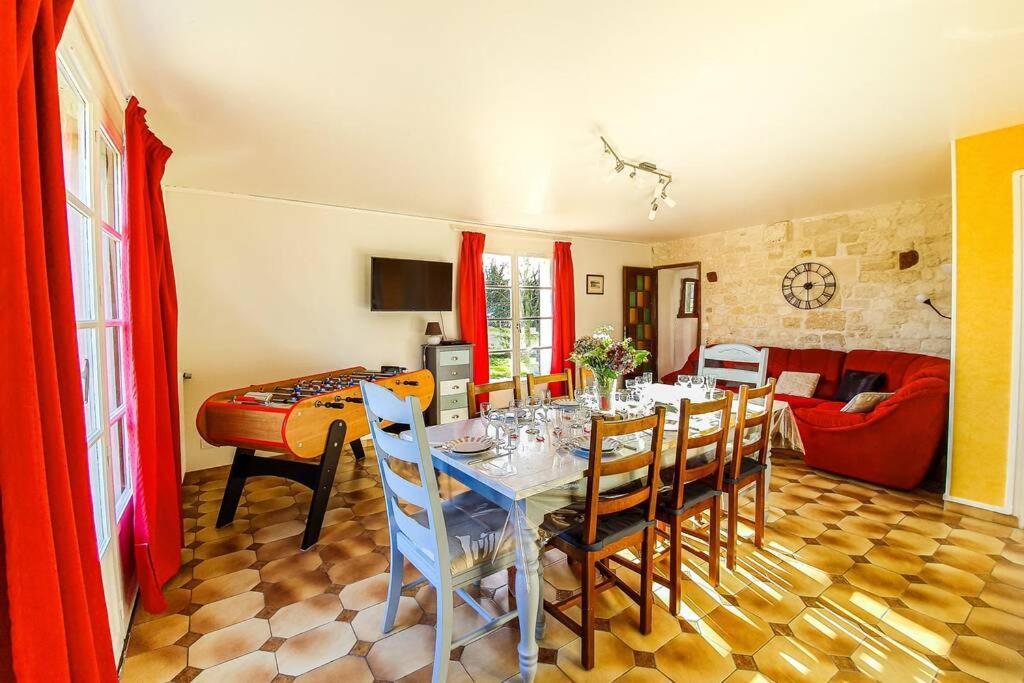 Maison Normande Au Bord De Seine, Le Verger De Pacome Anneville-Ambourville Luaran gambar