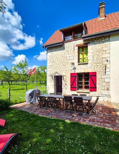Maison Normande Au Bord De Seine, Le Verger De Pacome Anneville-Ambourville Luaran gambar